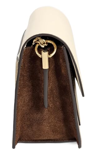 Tory Burch 154318 Robinson Color-Block Women's Convertible Shoulder Bag (Tan) - Image 4