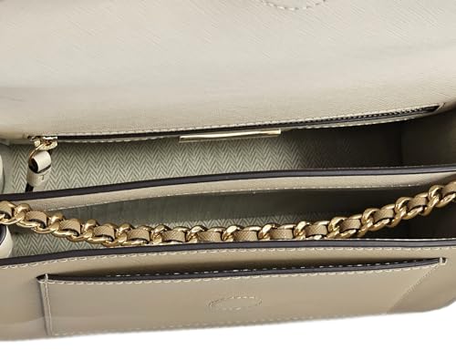 Tory Burch 154318 Robinson Color-Block Women's Convertible Shoulder Bag (Tan) - Image 6