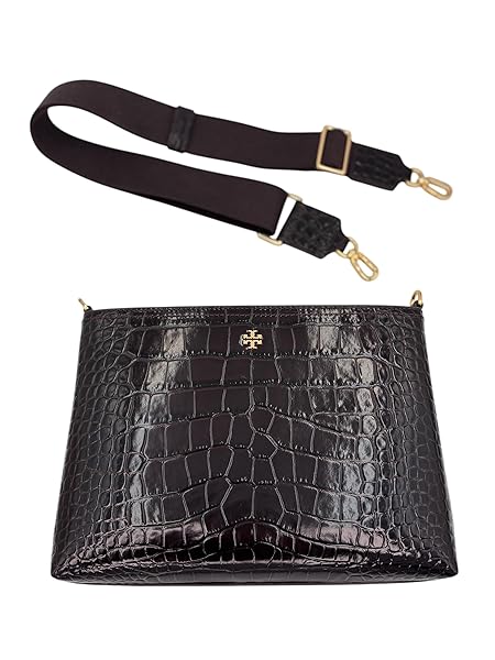 Tory Burch Blake Croc Embossed Swingpack 149551 Dark Mahogany 903 - Image 3
