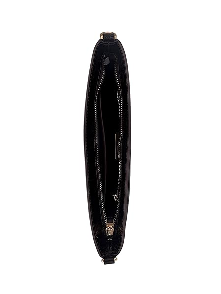 Tory Burch Blake Croc Embossed Swingpack 149551 Dark Mahogany 903 - Image 4