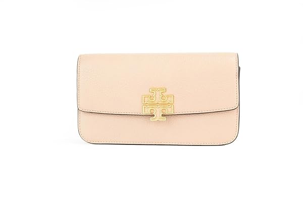 Tory Burch Britten Chain Wallet W. Wristlet 141012 Light Meadowsweet 664