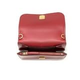 Tory Burch Emerson Chain Wallet Crossbody/Clutch (Red Patent Leather) - Image 3