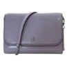 Tory Burch Emerson Patent Chain Wallet 139427 Violet Sky 537