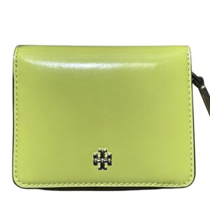 Tory Burch Emerson Patent Mini Wallet 149910 Candy Lime 705 Shiny Patent Leather