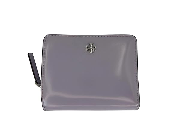 Tory Burch Emerson Patent Mini Wallet 149910 Violet Sky 537 Shiny Patent Leather