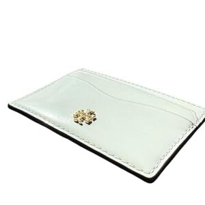 Tory Burch Emerson Patent Slim Card Case 139340 Optic White 137 One Size Credit, I.D card case