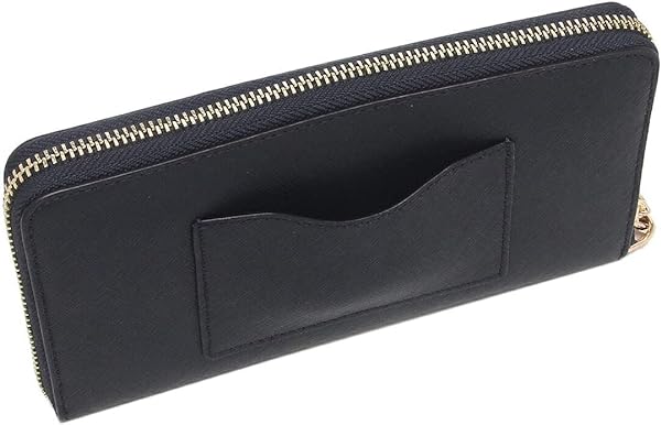 Tory Burch Emerson Wristlet Zip Continental Wallet Tory Navy - Image 3