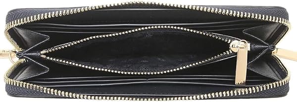 Tory Burch Emerson Wristlet Zip Continental Wallet Tory Navy - Image 4