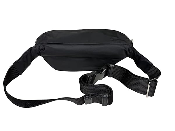Tory Burch Nylon Belt Bag Fanny Pack Waist Bag (Black) - Image 4