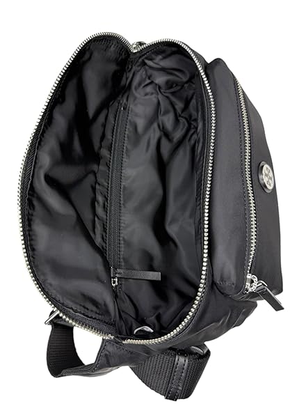 Tory Burch Nylon Belt Bag Fanny Pack Waist Bag (Black) - Image 7