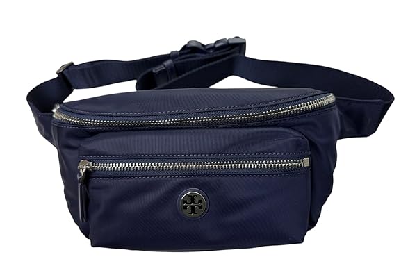Tory Burch Nylon Belt Bag Fanny Pack Waist Bag (Tory Navy) - Image 6