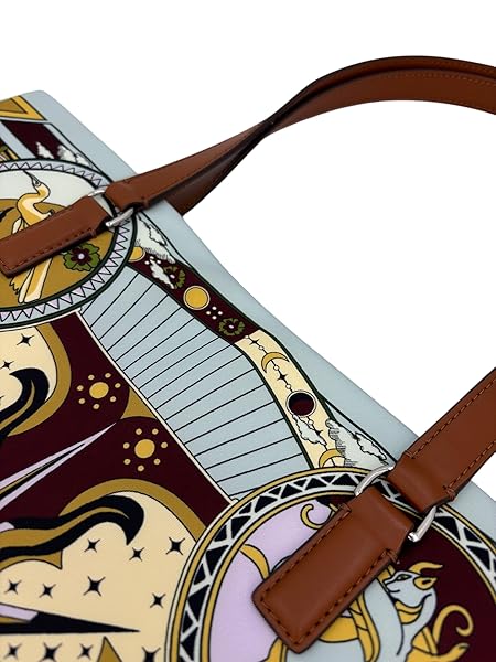 Tory Burch Nylon Printed Ella Tote 160247 Burgundy Sundial Ella One Size - 이미지 3