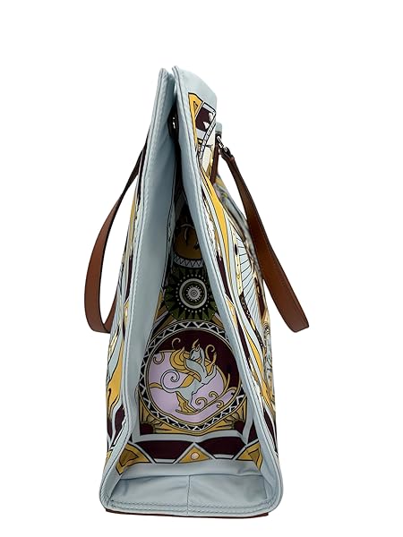 Tory Burch Nylon Printed Ella Tote 160247 Burgundy Sundial Ella One Size - 이미지 5