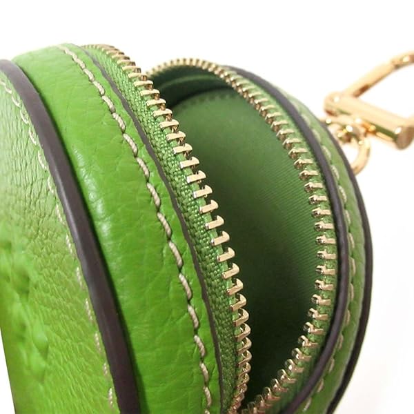 Tory Burch Thea Coin Pouch Wheatgrass Green - Image 4