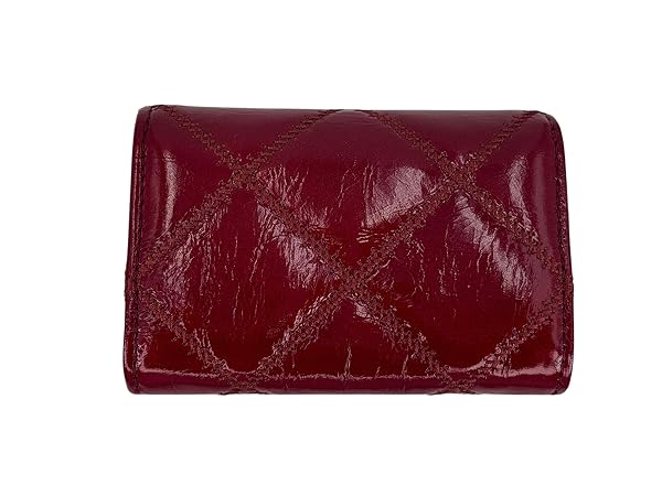 Tory Burch Willa Card Case 153333 Sorrel 646 Deep Red - Image 4