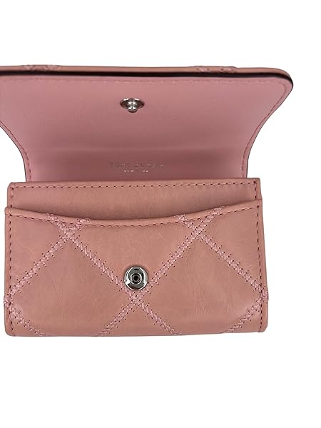 Tory Burch Willa Card Case 156096 Rose Sachet 668 Pastel Pink - Image 5