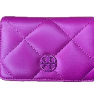 Tory Burch Willa Soft Quilt Medium Wallet 143909 Prickly Pear 600