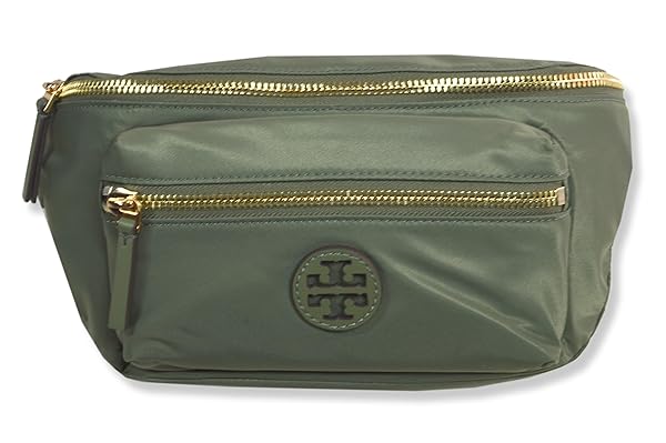 Tory Burch Womens 161103 Nylon Belt Bag Fannypack Waist, (Black) - Image 3