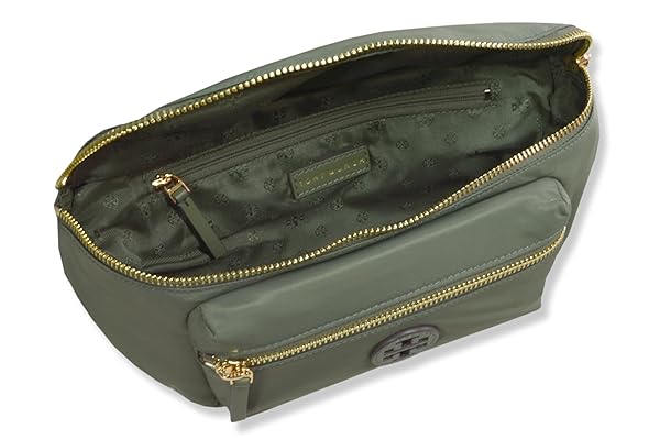Tory Burch Womens 161103 Nylon Belt Bag Fannypack Waist, (Black) - Image 4