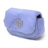 Tory Burch Women's Britten Nylon Puffy Card Case (Pale Iris)