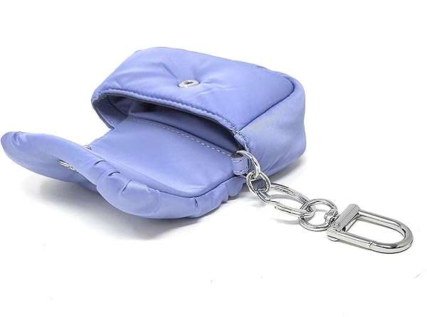 Tory Burch Women's Britten Nylon Puffy Card Case (Pale Iris) - Image 5