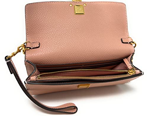 Tory Burch Women's Britten Pebble Chain Wallet W. Wristlet (Light Meadowsweet) - Image 6
