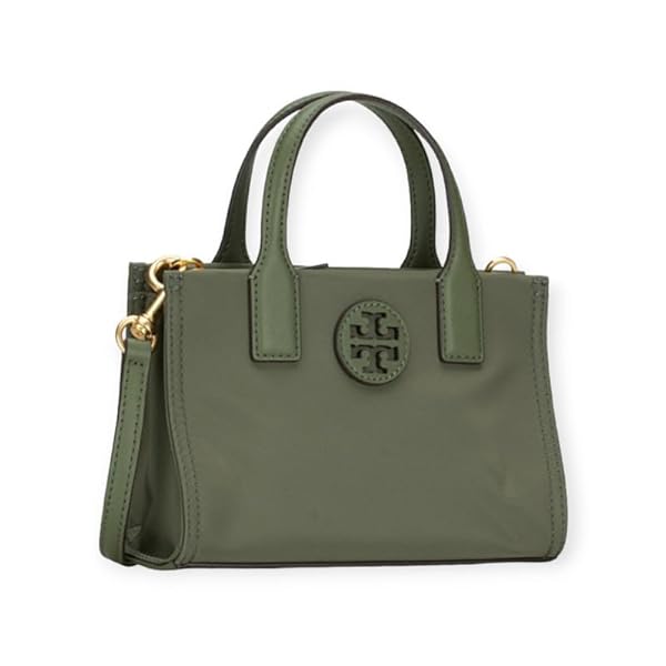 Tory Burch Women's Ella Mini Nylon Tote (Palm Leaf) - Image 3