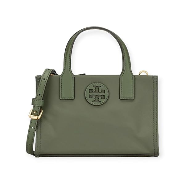 Tory Burch Women's Ella Mini Nylon Tote (Palm Leaf)
