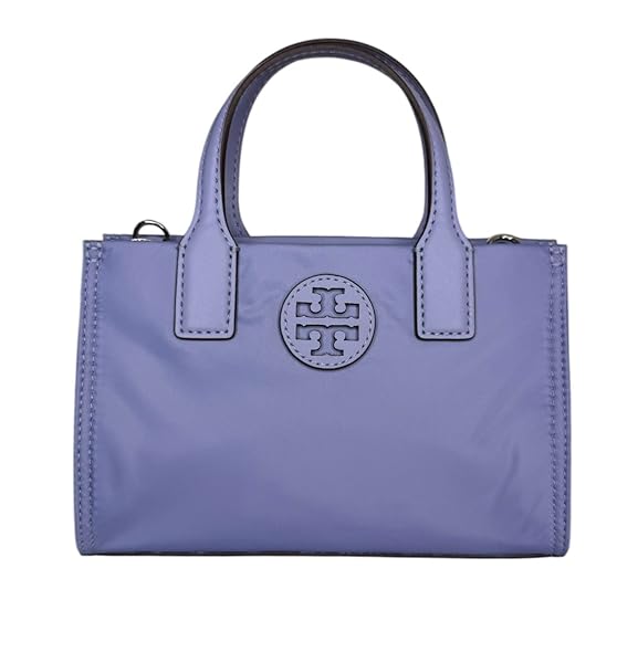 Tory Burch Women's Ella Nylon Shine Mini Tote (Pale Iris) - Image 3