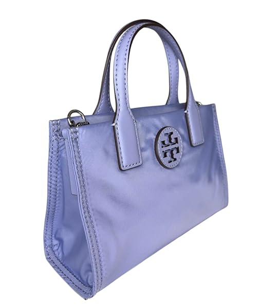 Tory Burch Women's Ella Nylon Shine Mini Tote (Pale Iris) - Image 4