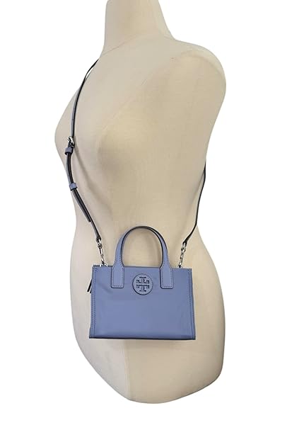 Tory Burch Women's Ella Nylon Shine Mini Tote (Pale Iris) - Image 6
