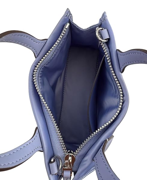 Tory Burch Women's Ella Nylon Shine Mini Tote (Pale Iris) - Image 8