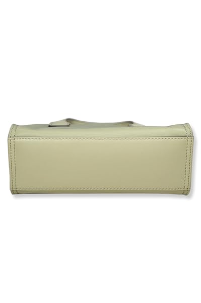 Tory Burch Womens Mini Nylon Tote Bag with Gold-Tone Hardware and Shoulder Strap, (Olive Sprig Green) - Image 5
