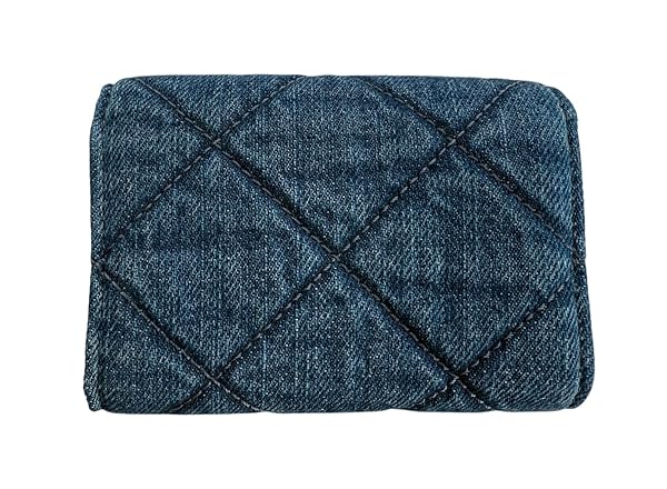 Tory Burch Women's Willa Denim Card Case (Denim) - Image 3
