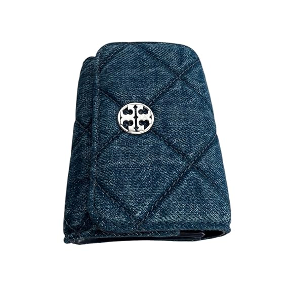 Tory Burch Women's Willa Denim Card Case (Denim) - Image 4