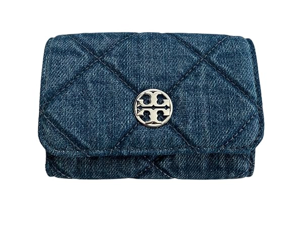 Tory Burch Women's Willa Denim Card Case (Denim) - Image 7