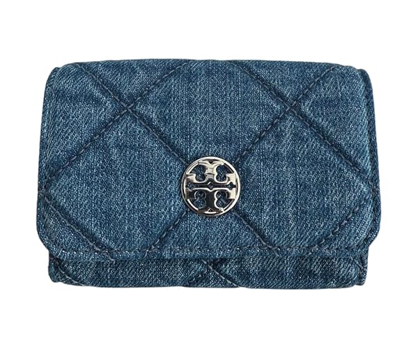 Tory Burch Women's Willa Denim Card Case (Denim)