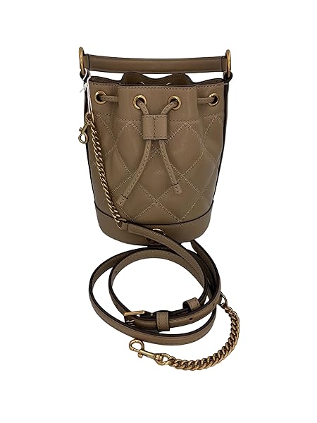 Tory Burch Women's Willa Mini Bucket Bag Almond Flour Brown - Image 5