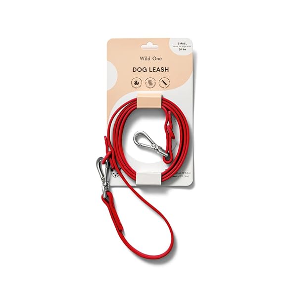Wild One Leash - Small - Strawberry